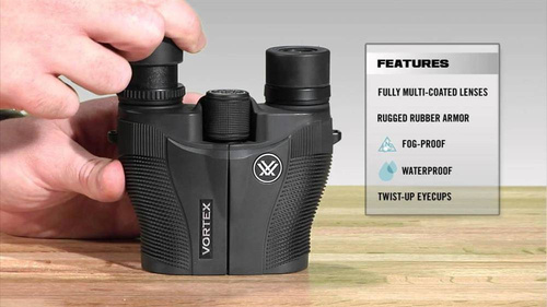 Vortex Optics - Vanquish 8x26 Binoculars - VNQ-0826
