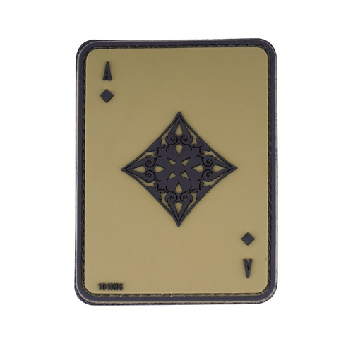 101 Inc. - 3D Patch - Ace of Diamonds - Green - 444130-3960
