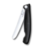 Victorinox - Folding Picnic Knife Swiss Classic - Smooth - 1.4110 - Black - 6.7803.F