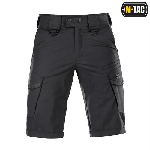 M-Tac - Aggressor Gen.II Flex Tactical Shorts - Polycotton - Black - 20014002