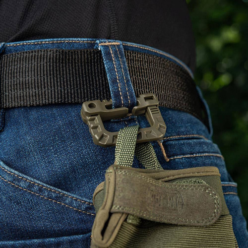 M-Tac - Grimloc Carabiner - OD Green - 3158-OD