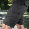 M-Tac - Aggressor Gen.II Flex Tactical Shorts - Polycotton - Black - 20014002