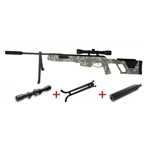 Norica - Dead Eye Max Camo Airgun with Scope - 4.5mm - 111.25.308