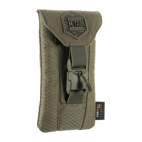 M-Tac - Phone Pouch Elite Large Hex Full - Ranger Green - 10160823