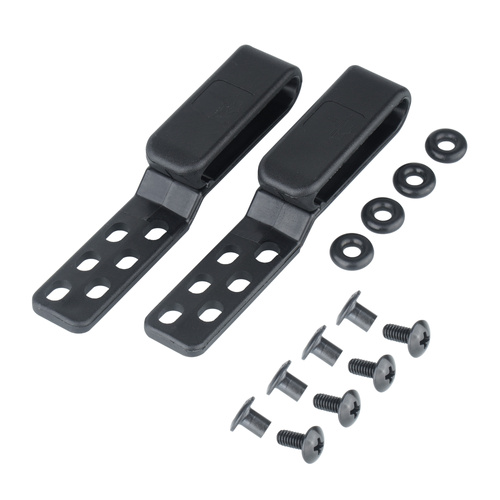 Bravo Concealment - IWB Belt Clips for type RTT/BCA Holsters - Polymer - Black