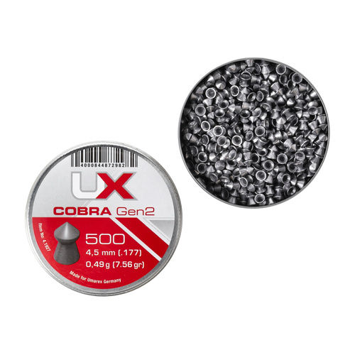 UX - Diabolo Pellets Cobra gen 2. - 4.5 mm - 500 pieces - 4.1927