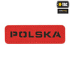 M-Tac - Patch Poland 25х80 - Laser Cut - Red / Black - 51004133