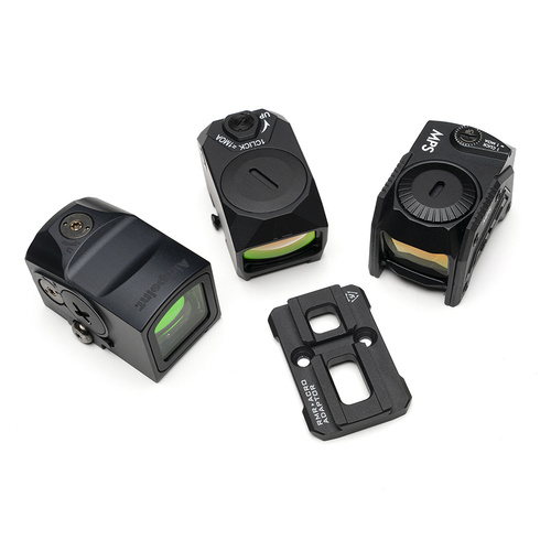 Strike Industries - Sight Mounting Plate Strike RMR to ACRO - Glock RMR - Black - SI-ACRO-RMR