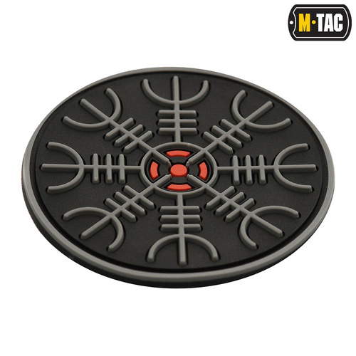 M-Tac - Helm of Terror Patch - 3D PVC - Black/Grey - 51221211