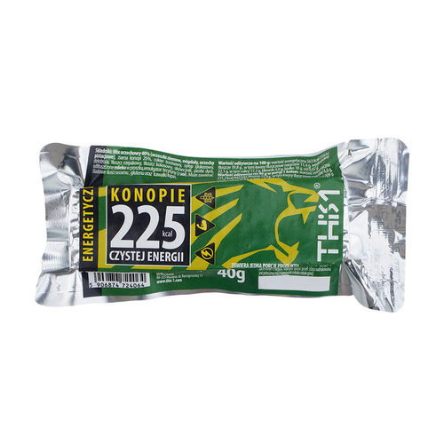 This-1 - Energy Bar Peanut-Hemp - 225 kcal - 40 g - TH1ENEHE