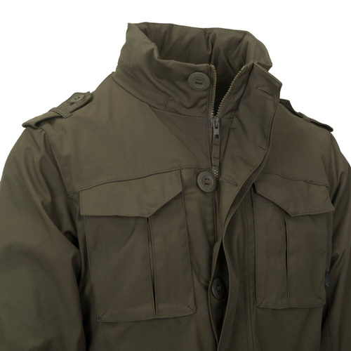 Helikon - Covert M65 Military Jacket - Earth Brown/Black - KU-C65-DC-0A01A