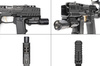 Strike Industries - Blast Shield Hyper for SMC Alfa/Bravo Pistols - Black - SI-SMC-BS-S