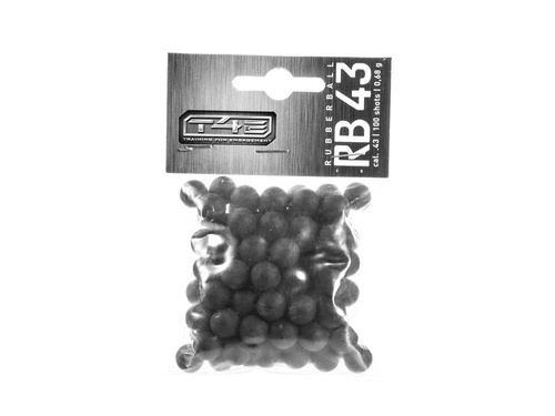 Umarex - Rubber bullets RAM T4E RB 43 kal. .43 do Umarex M&P9c, TPM1 & PPQ - 100 pcs - 2.4772