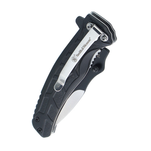 Smith & Wesson - Extreme Ops Two Tone Folding Knife - 3Cr - Black - 1209517