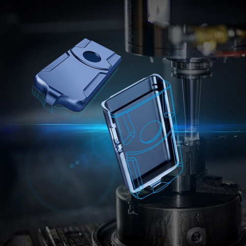 Fenix - LED Flashlight E03R V2 - 500 lm - With 400 mAh Battery - Blue - E03RV2BL