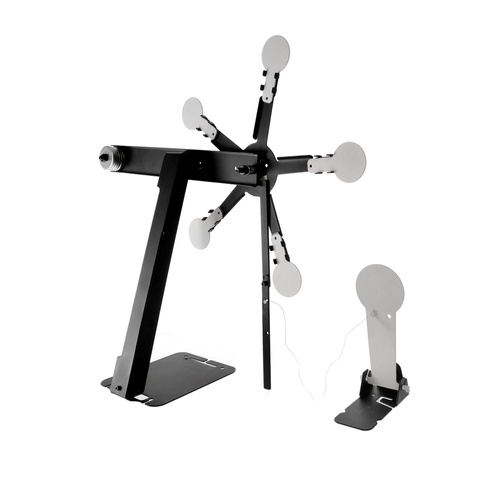 RazorGun - Wind Target Texas Star with Popper - Metal - Black - B-1055YK