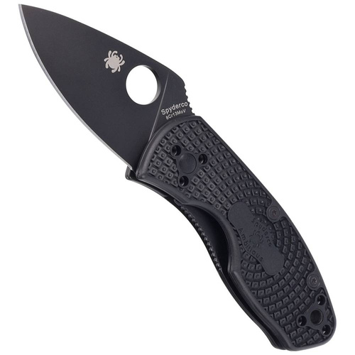 Spyderco - Folding Knife Ambitious Lightweight - 8Cr13MoV - Black - C148PBBK