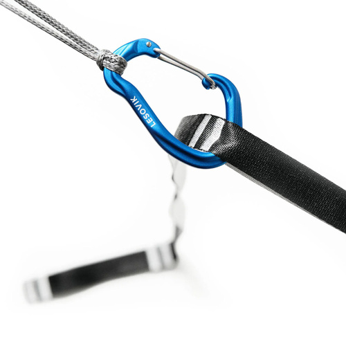 Lesovik - Classic Hammock Bystry with Suspension SNEKA - Treetop Green