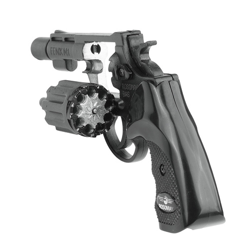 Rosomak - Starter Revolver Mod. FENIX M1 - 9-shot - 6 mm Long / 6 mm Short - Black