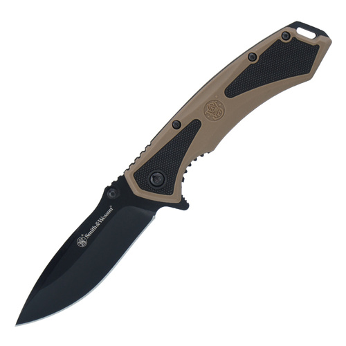 Smith&Wesson - Folding Knife Extreme Ops - Drop Point - Tan - 1209515