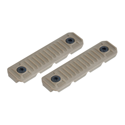 Strike Industries - Rail cover with cable management system - Long - FDE - 2 pcs. - SI-AR-CM-COVER-L-FDE