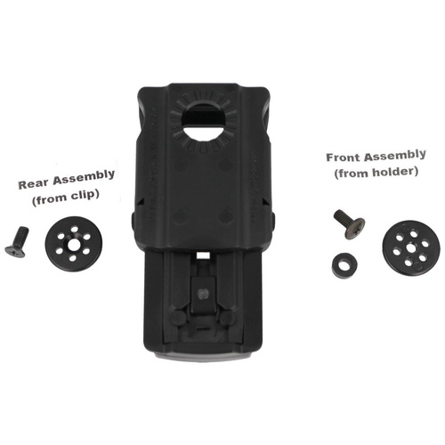 ESP - Fixing Bracket on a Belt 360° - Black - UBC-01