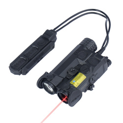 Holosun - Laser Target Indicator Iris-4 with Flashlight - Aluminum - Red - IR - Black - IRIS-RD4