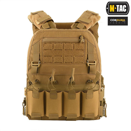 M-Tac - Plate Carrier Cuirass QRS XL Tactical Vest - Coyote - 10180005