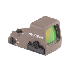 Holosun - Collimator HS507K Open Reflex SubCompact Pistol Sight - FDE - HS507K-X2-FDE