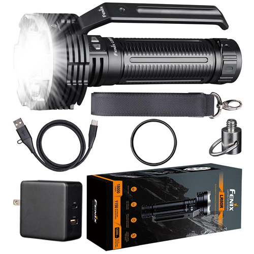 Fenix - Rechargeable LED Searchlight LR80R - 18 000 lm - 12 000 mAh