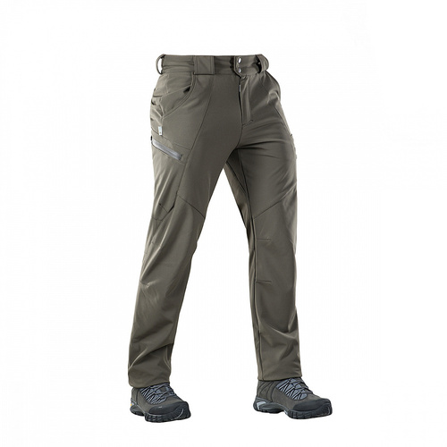  M-Tac - Trekking Softshell Winter Pants - Olive - 20306001