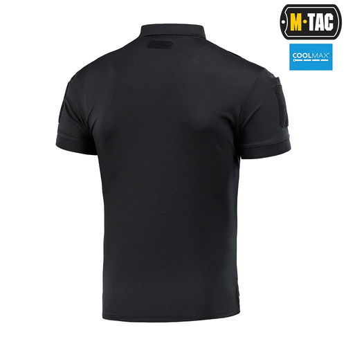 M-Tac - Polo Shirt Elite Tactical Coolmax - Black - 80010002
