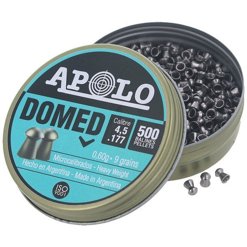 Apolo - Premium Domed Airgun Pellets - .177 / 4.50 mm - 500 psc - E19913