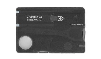 Victorinox - Swiss Card - Lite - Transparent Black - 0.7333.T3