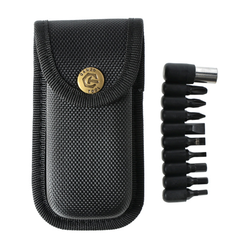 Ganzo - Multitool with Bit Set G303-B - 14 Tools - Black - G303-B