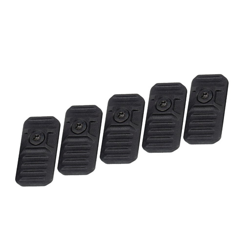 Strike Industries - LINK Cover for M-LOK / KeyMod Rails - 5 pcs - Black - SI-LINK-COVER-BK