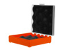 Megaline - Transport Box - 11x11x3.5 cm - Orange-transparent - 607/0001OT