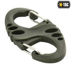 M-Tac - Double Carabiner S-Hook - Olive - MTC-SHKCRBNR-OD