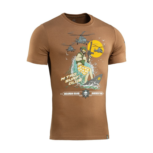 M-Tac - Surf Club T-Shirt - Coyote Brown - 80062017