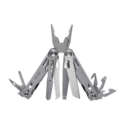 Ganzo - Multitool G303 with Bit Set - 14 Tools - Silver - G303