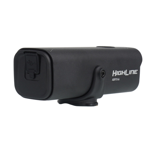 Mactronic - Highline LED Bicycle Lamp with 2600 mAh Battery - 1000 lm - Black - ABF0166