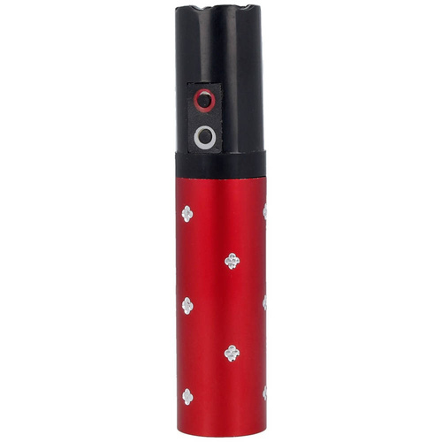Paralyseur - Lipstick stun gun with flashlight - 2 million volts - 120 lm - 1202-RD - Red.