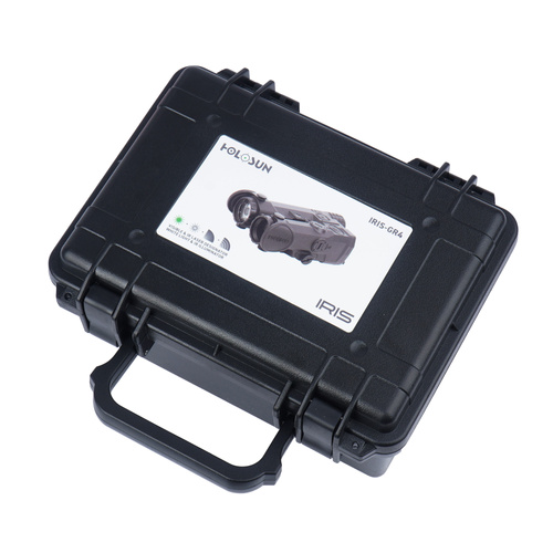 Holosun - Laser Target Indicator Iris-4 with Flashlight - Aluminum - Green - IR - Black - IRIS-GR4