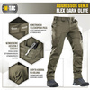 M-Tac - Tactical Pants Aggressor Gen.II Flex - Ripstop - Dark Olive - 20058048
