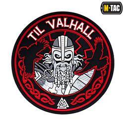 M-Tac - 3D PVC Til Valhall Patch - Black / Red - 51142332