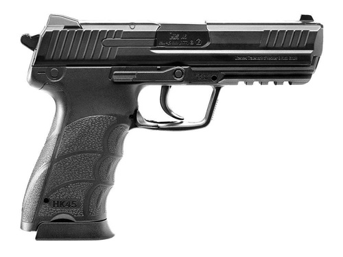 Umarex - Heckler & Koch HK45 Pistol Replica - CO2 - Black - 2.5978