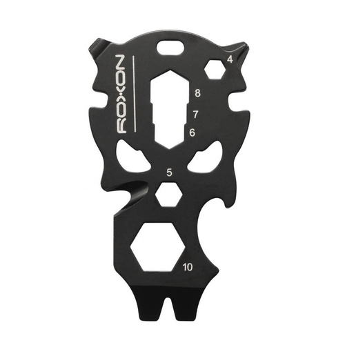 Roxon - Multitool Skull S7 Keychain - Black - ROXS7