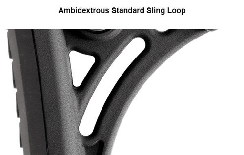 UTG - Buttstock for AR 15 Pro Ops Ready S3 - Mil-Spec - Black - RBUS3BMS