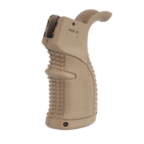 FAB Defense - AGR-43 Rubberized Ergonomic M4 / M16 / AR-15 Pistol Grip - Tan - AGR-43T TAN