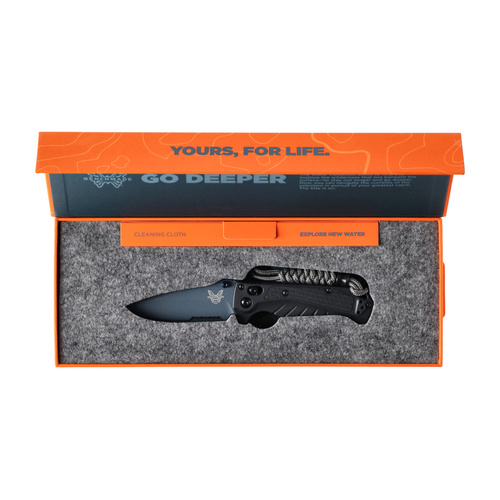 Benchmade - Folding Knife 18065SBT-01 Adira - CPM MagnaCut - Black - 18065SBT-01
